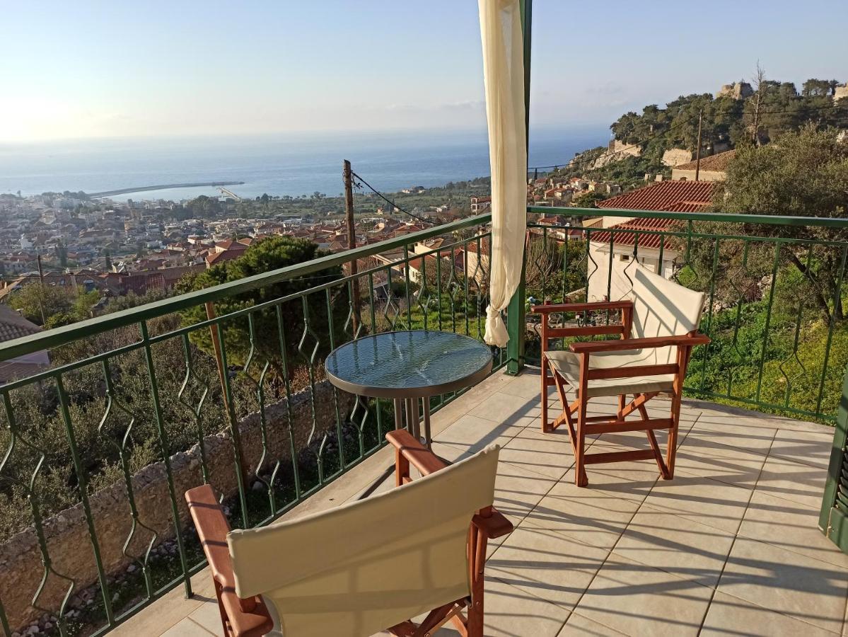 Villa Kiparissia Castle & Sea View Kyparissia Exterior foto